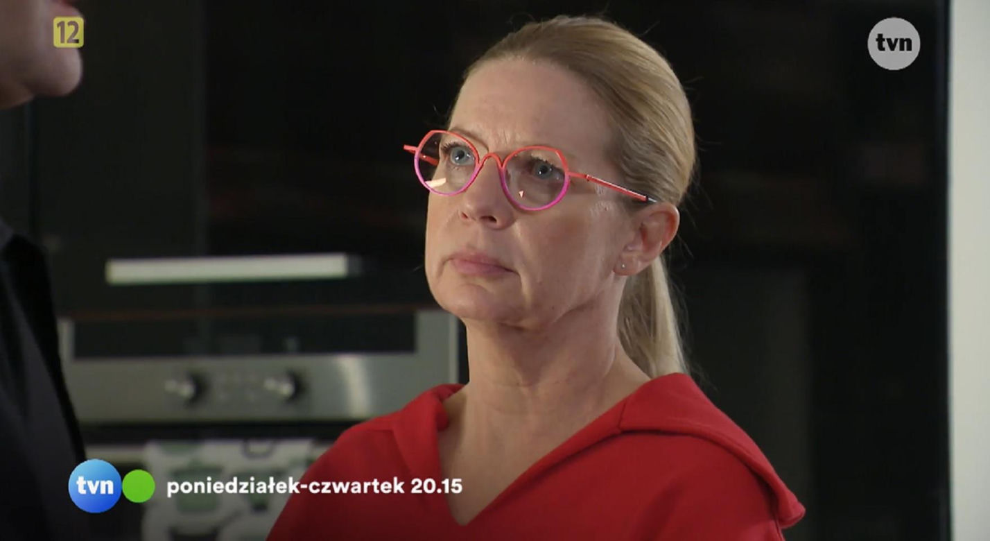 Na Wspólnej odc 4047. Renata (Marta Jankowska), Sławek Dziedzic (Mariusz Słupiński)