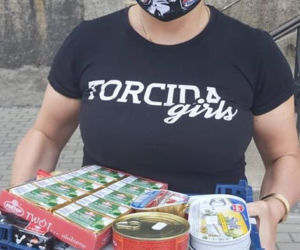 Ruda Śląska: Zabrakło chleba, pomogły kibicki Górnika Zabrze z Torcida Girls [ZDJĘCIA]
