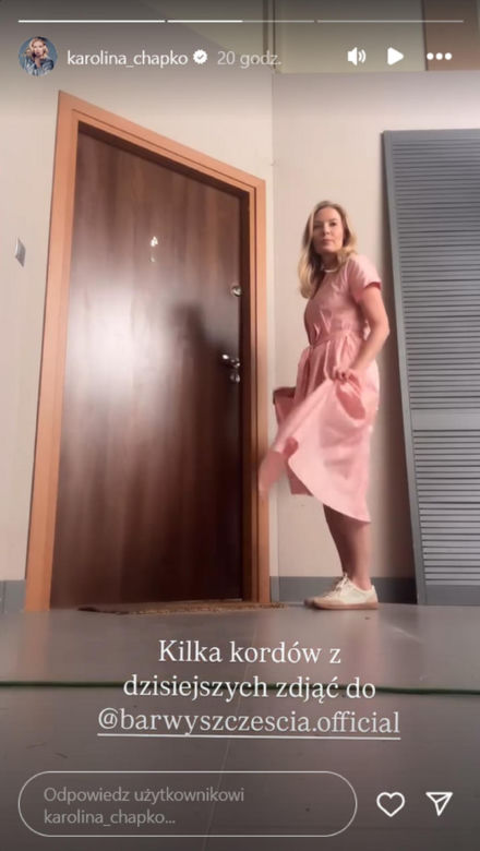 Barwy szczęścia na planie. Dominika (Karolina Chapko)