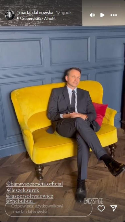 Barwy szczęścia nowy sezon na planie. Bruno (Lesław Żurek)