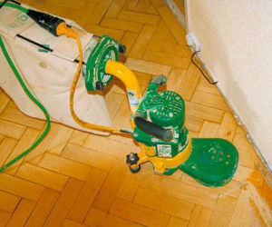 Cyklinowanie w narożnikach i przy krawędziach