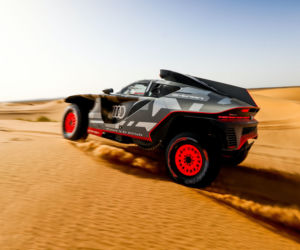 Audi RS Q e-tron testowane w Maroku