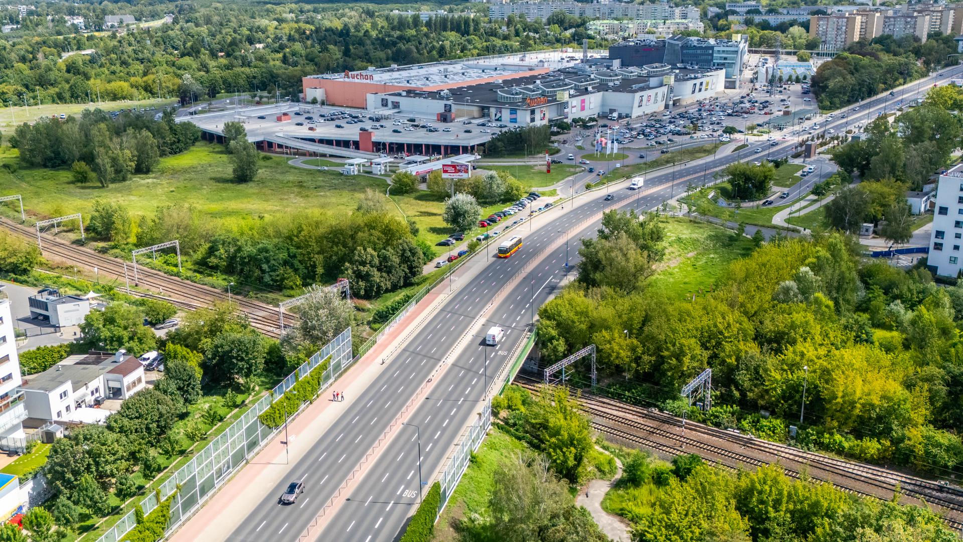 Lokalizacja planowanego przystanku kolejowego Warszawa Ulrychów