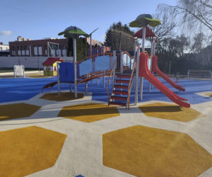 Nowy plac zabaw w Wilkowicach