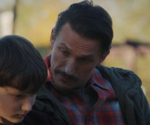 M jak miłość odc. 1921. Franek (Jarosław Śmigielski), jego ojczym Zawadzki (Marcin Sitek)