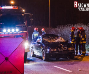 Ełk: Śmiertelny wypadek na ulicy Grajewskiej. Potrącony mężczyzna zginął na miejscu