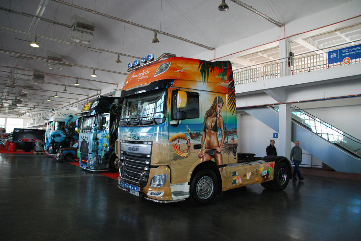 Waga ciężka na targach Motorshow Poznań 2017