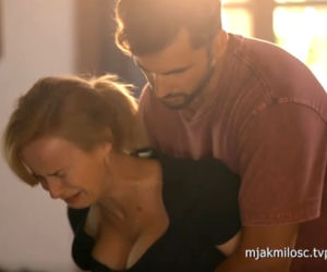M jak miłość. Sonia (Barbara Wypych), Rafał (Jakub Kucner)
