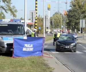 Śmiertelny wypadek na ul.Conrada