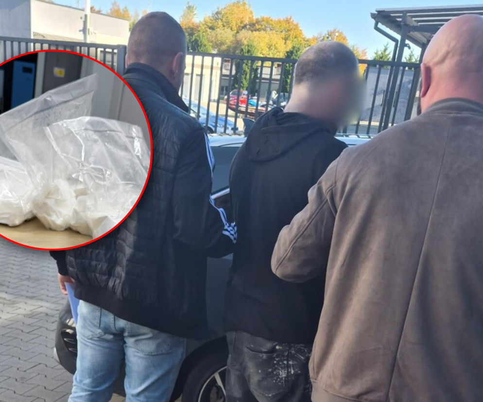 Pościg na ulicach Sławna. Policjanci zajrzeli do plecaka 48-latka i oniemieli