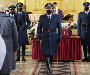 Pogrzeb Marka Swędraka z Komendy Stołecznej Policji