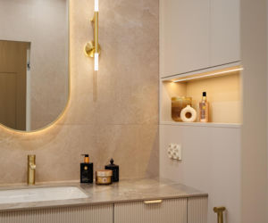 Soft minimalizm w gdyńskim apartamencie - projekt Agata Piltz