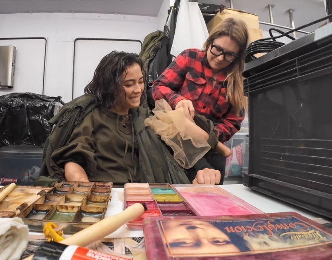 Kulisy filmu "Dziki"