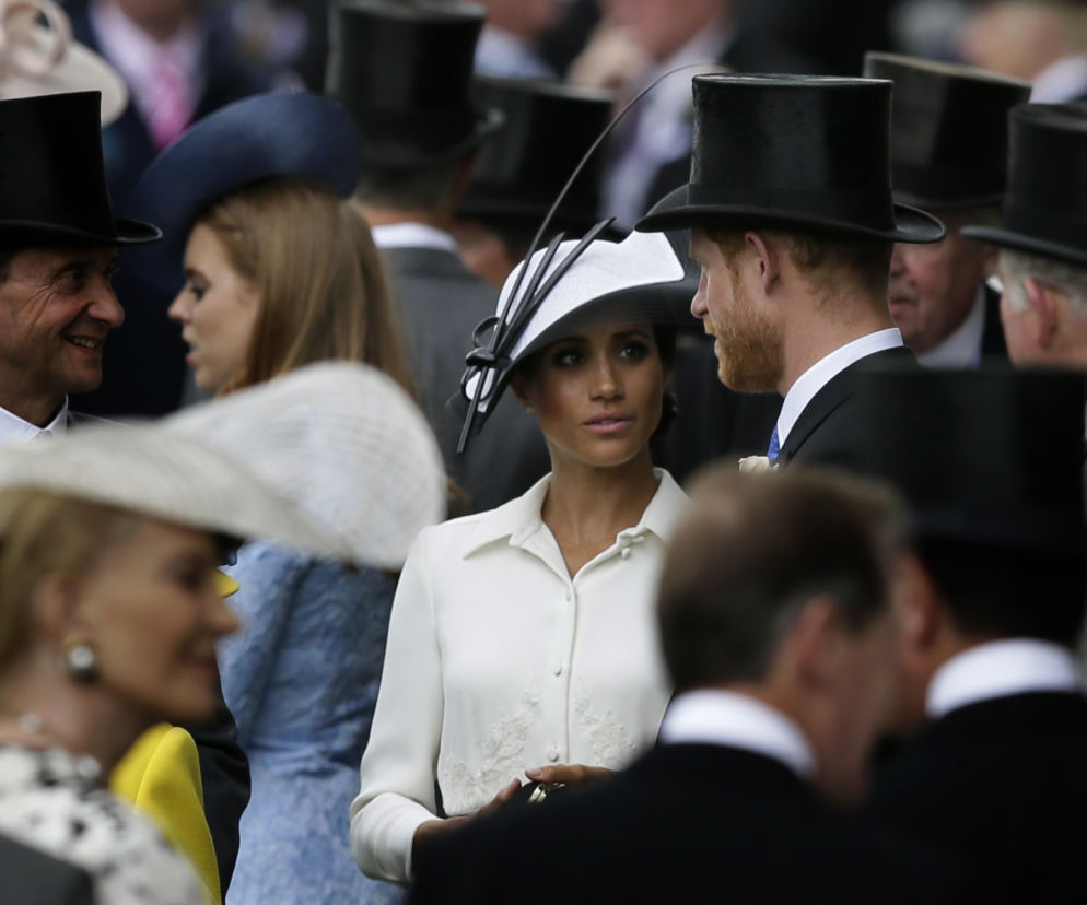Meghan Markle zaliczyła wpadkę na Royal Ascot