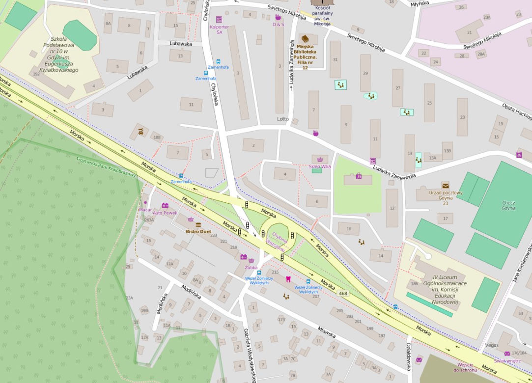 Gdynia: Morska - Chylońska