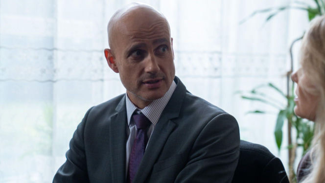 Na dobre i na złe odc. 986. Agata (Emilia Komarnicka), Rafał Konica (Robert Koszucki)