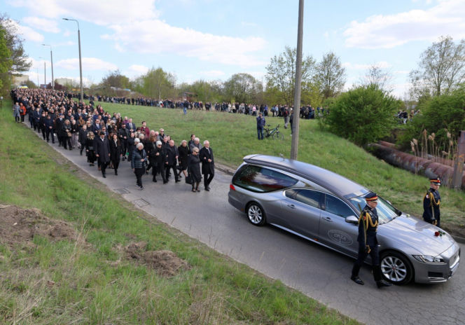 Poseł Łukasz Litewka spoczął w honorowym miejscu