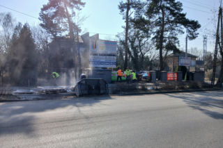 Inwestycja na Mazowszu opóźniona. Kiedy wykonawca dokończy remont drogi wojewódzkiej nr 719?