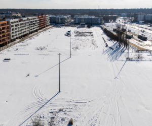 Działka po dawnym Tesco na Kabatach w Warszawie