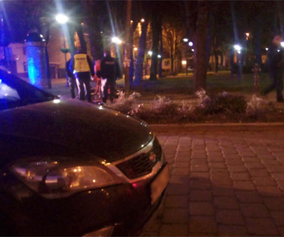 Policja kilka razy strzelała do auta