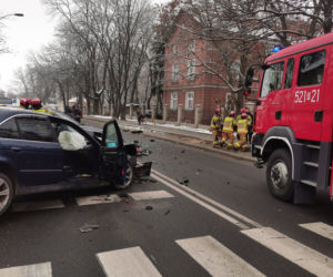 Podkarpackie. Pijany syn policjanta spowodował wypadek [ZDJĘCIA]