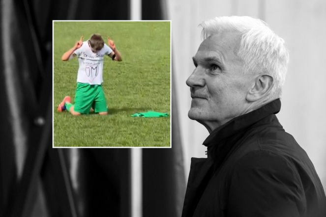 Syn Jacka Magiery zrobił to po golu. Gest, który rozdziera serca