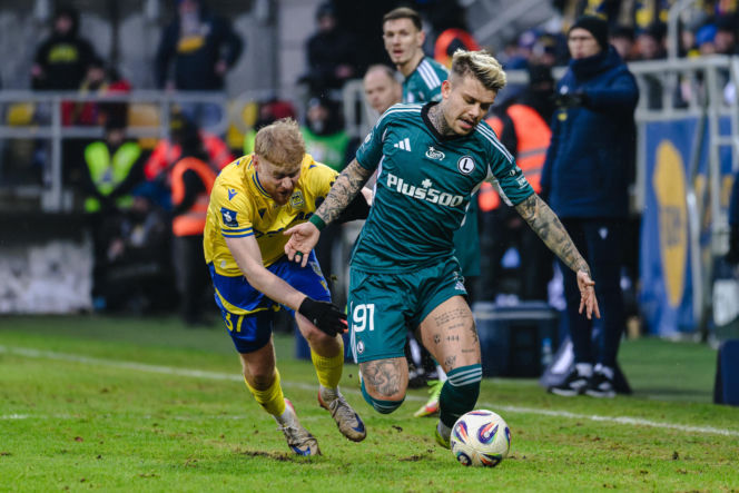 Arka Gdynia - Legia Warszawa: Zdjęcia z boiska