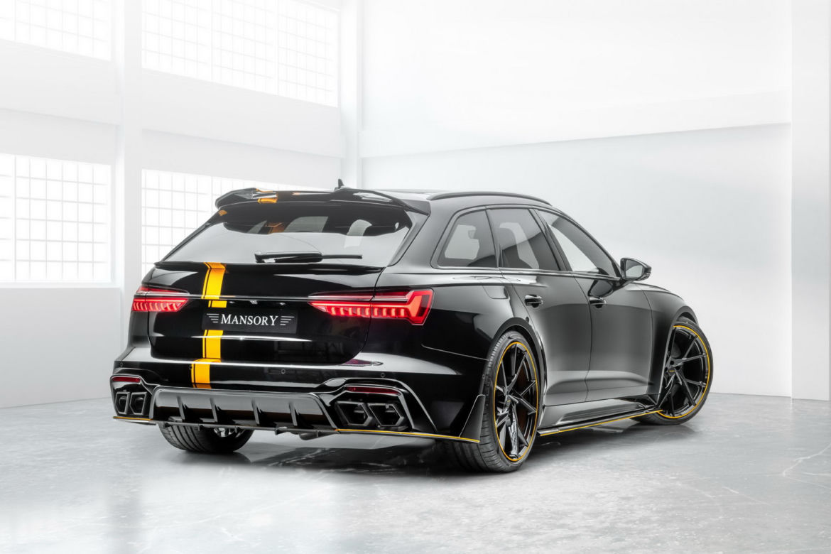 Audi RS6 Avant po tuningu Mansory