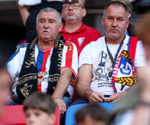 Górnik Zabrze - Ferencvaros: Zdjęcia kibiców z meczu 3. rundy eliminacji Ligi Europy
