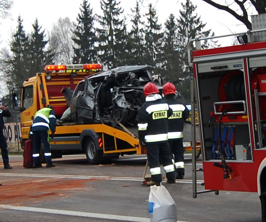 Wypadek pod Garwolinem
