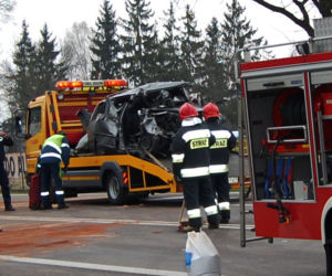 Wypadek pod Garwolinem