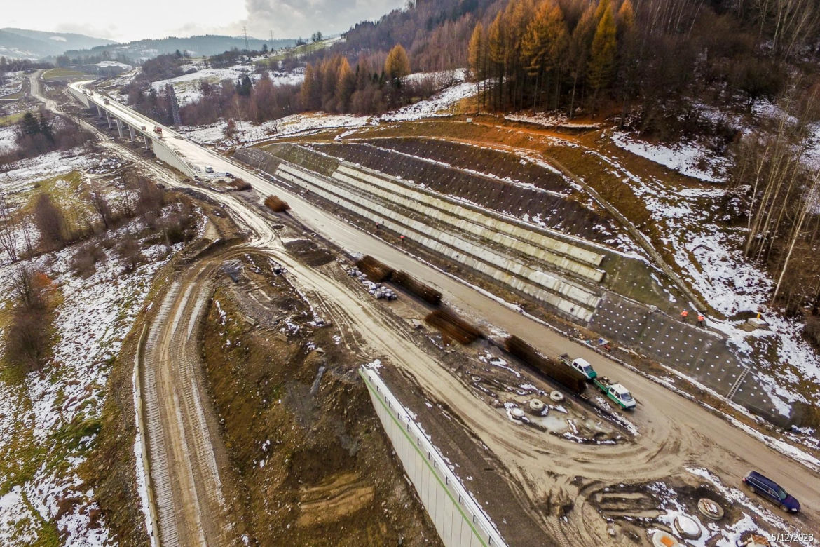 Budowa drogi ekspresowej S1,  obejścia Wegierskiej Górki