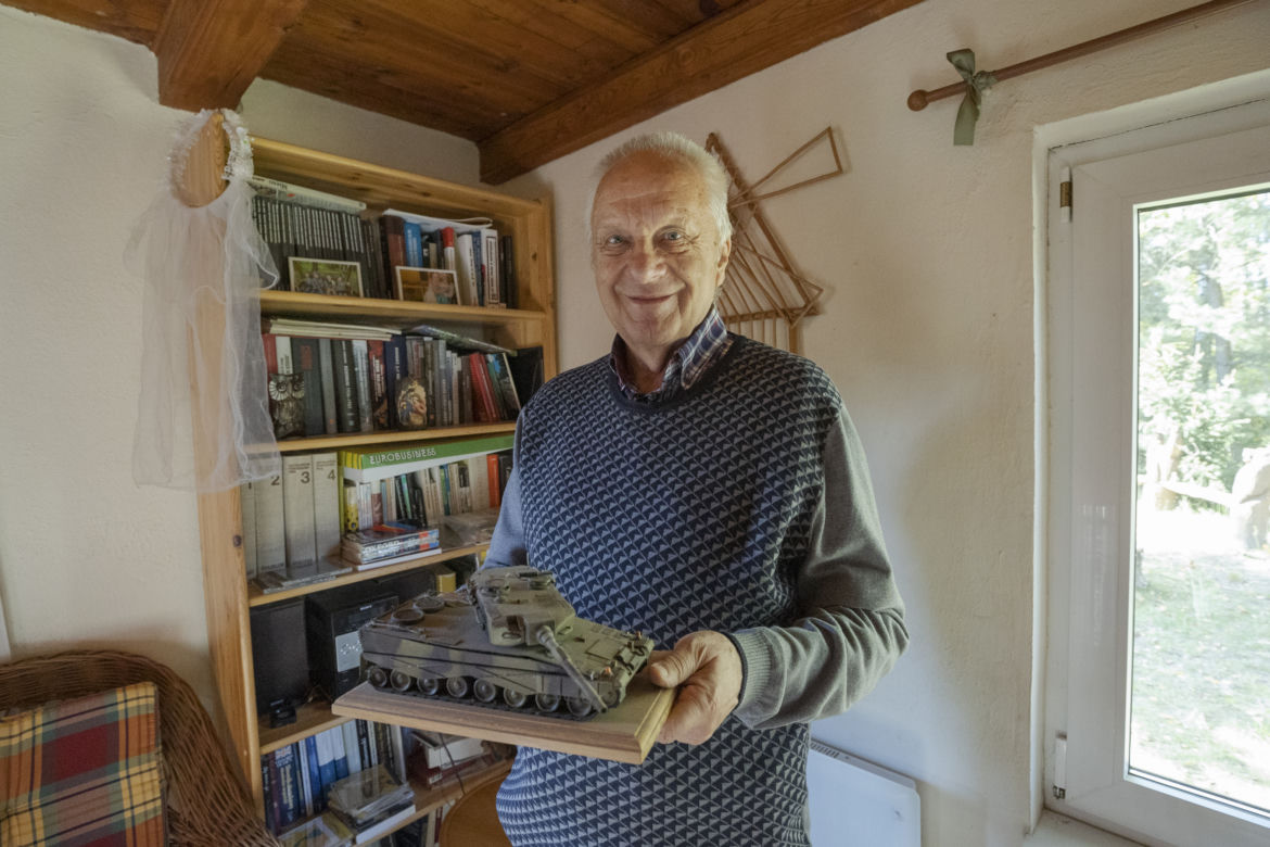 Tak Stefan Niesiołowski mieszka na działce