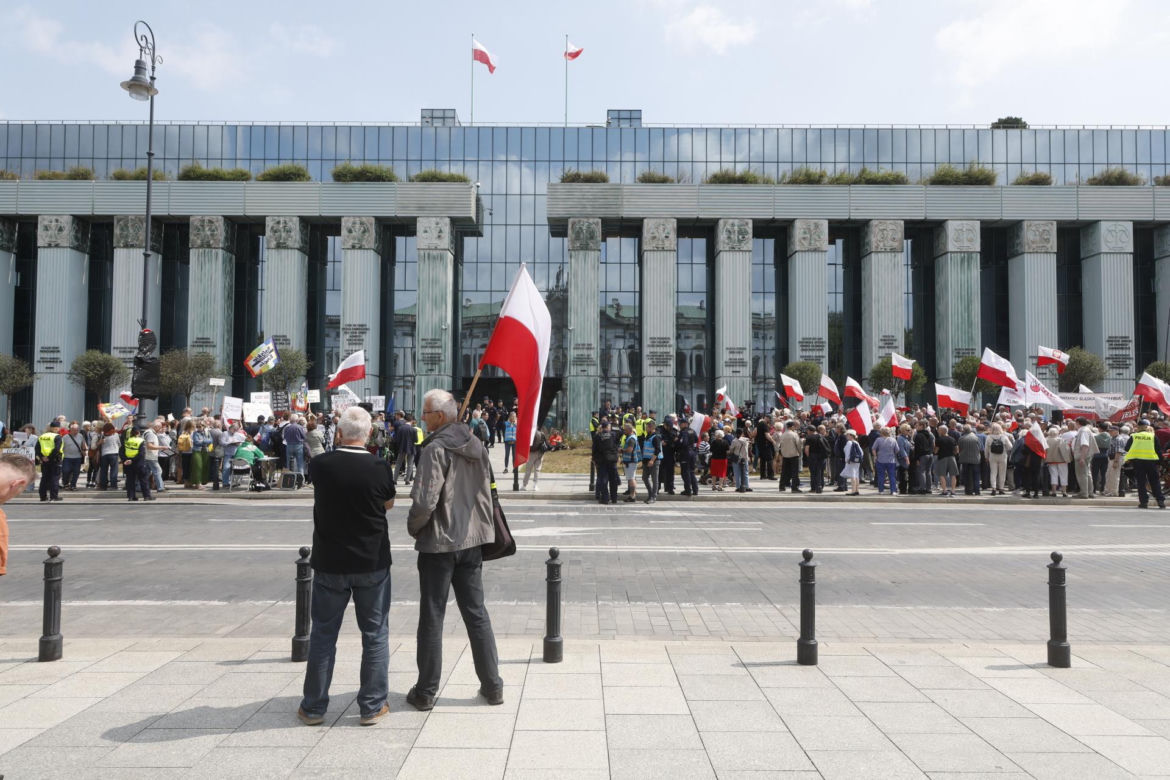 Protesty przed Sądem Najwyższym