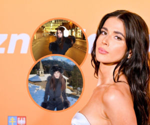 Zimowa Roxie Węgiel pozdrawia ze Szwajcarii. Tak wystylizowała się na wypad w Alpy