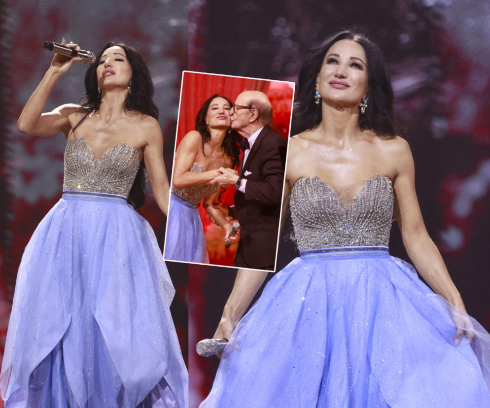Steczkowska skradła show na benefisie Ochmana. Ale miała strój!