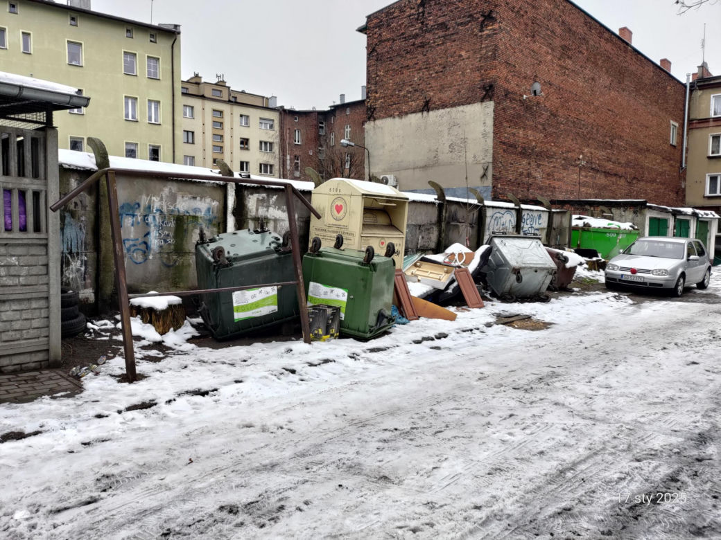 Śmieci w Zabrzu