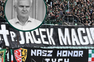 Mecz Śląska nagle przerwano. Tak pożegnano Jacka Magierę, wzruszające chwile