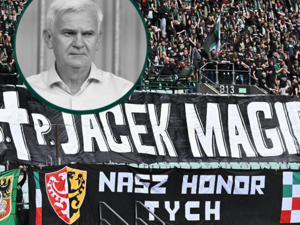 Mecz Śląska nagle przerwano. Tak pożegnano Jacka Magierę, wzruszające chwile