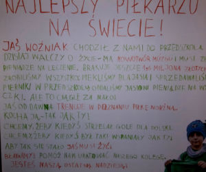 Wzruszający list do Roberta Lewandowskiego