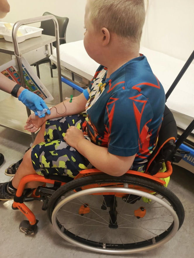 Tymek poleciał na leczenie do Dubaju