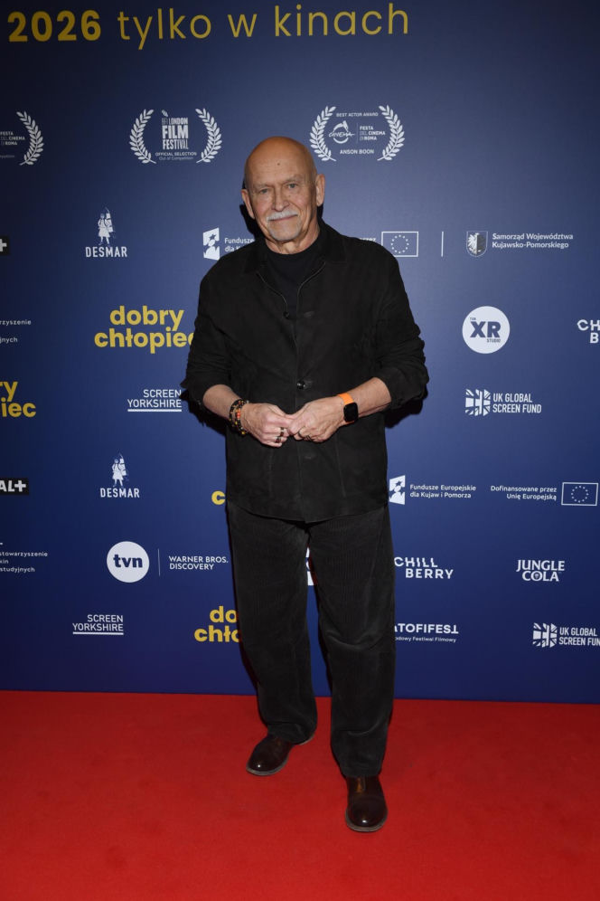 Bezrobotny Piróg, kolorowa Sadowska i amerykański Zawierucha na premierze filmu