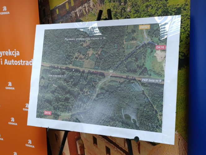 Umowy na wiadukt na DK16 nad linią kolejową Iława-Gdynia