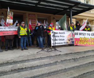 Protest rolników w Rzeszowie. „Będziemy tracić z roku na rok”