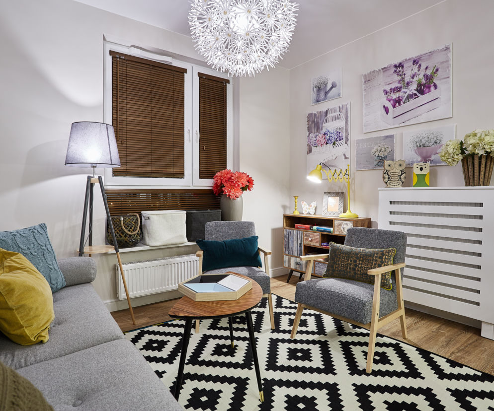 salon mieszkanie Warszawski Mokotów