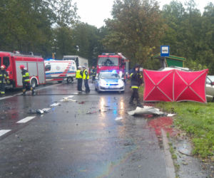 Śmiertelny wypadek na DK15. Nie żyją dwie osoby [ZDJĘCIA]