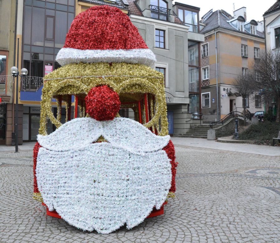 Centrum Olsztyna stroi się na święta