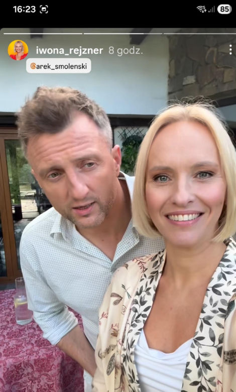 M jak miłość nowy sezon na planie. Dorota (Iwona Rejzner), Bartek (Arkadiusz Smoleński)