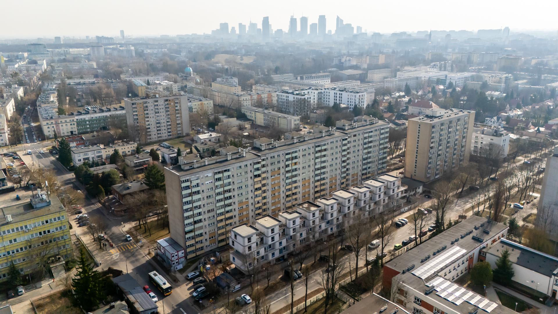 Wola Księcia Janusza w Warszawie w budowie