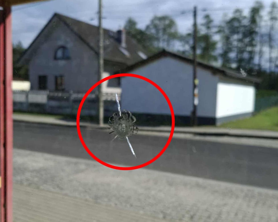 Strzały na przystanku w Dąbrowie Górniczej Antoniowie